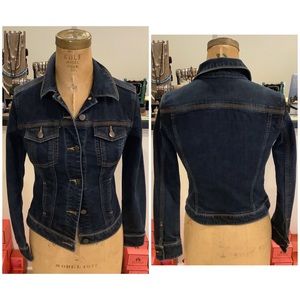 Mango Dark Denim Jacket